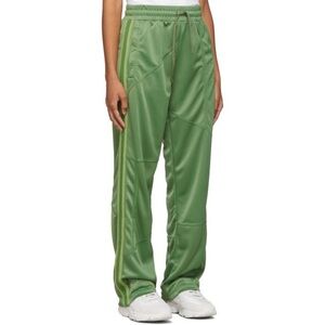 Danielle cathari green deconstructed track lounge pants